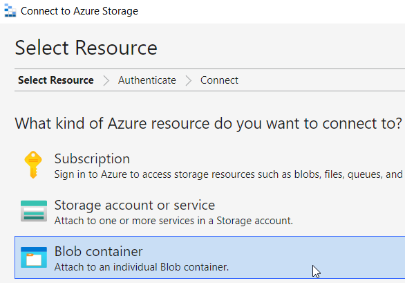 Connect to Azure guide