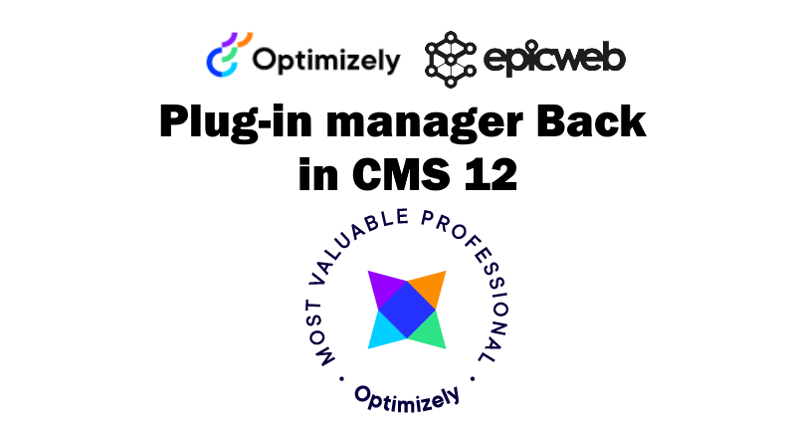 Plugin manager back in CMS 12
