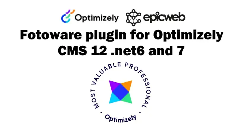 Fotoware plugin for Optimizely CMS 12 .net 6 and 7, Commerce 14
